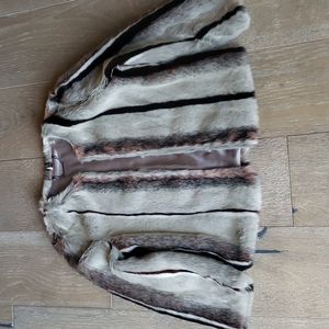 Elie Tahari faux fur coat